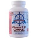 Vitamín B50 Complex Navigator 120 kapsúl tiamín