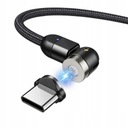 Magnetický nabíjací kábel USB-C, otočný, 2 m