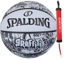 SPALDING BASKETBAL NA TRÉNING KOŠÍK NA DARČEK, veľkosť 7 + PUMPA