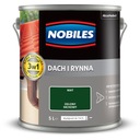 Nobiles Roof and Gutter Moss Green Matte 5L