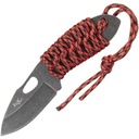 MFH Fox Outdoor Drop-Point Redrope paracord Malý kempingový nôž