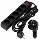 PREdlžovací kábel Power Strip 5 ZÁSUVEK 4,5 METRA