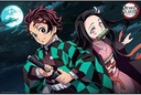 DEMON SLAYER - PLAGÁT TANJIRO+NEZUKO (91,5X61)