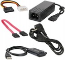 USB IDE 3.5 2.5 SATA ATA adaptér MOLEX POWER SUPPLY na extrakciu dát z diskov