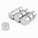 Valcový neodymium magnet 12x10 N38 sada 10 kusov