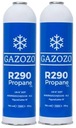 2 x chladivo Gasozo Propane R290 370g 750