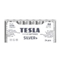 TESLA ALKALICKÉ BATÉRIE AA/LR6/1,5V 24KS SILVER+