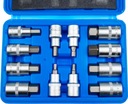 HEX IMBUS KĽÚČE H5-H22 S 1/2' ZÁSUVKOU 12KS SATRA S-SH1212