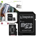 Karta pamięci Kingston 64GB MicroSDXC C10 +adapter