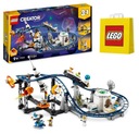 LEGO kocky Creator 3 v 1 Vesmírna horská dráha / 31142 + taška