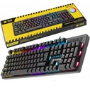 RGB MECHANICKÁ HERNÁ KLÁVESNICA ESPORTS PODSVETLENÍM, USB