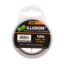 Fluorocarbon Fox vlasec, zelený, 0,35 mm / 50 m