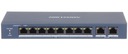 PoE switch pre IP kamery 8x POE 2x Uplink HIKVISION