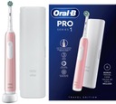 ELEKTRICKÁ ZUBNÁ KEFKA ORAL-B PRO 1 CROSS ACTION + RUŽOVÉ POUZDRO