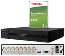 Hikvision 16-kanálový AHD TVI CVI 1TB DVR