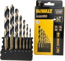 SADA 7 KS. VŔTAČKA DO KOVU DEWALT BLACK&GOLD