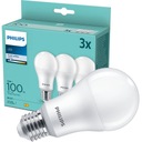 3x E27 A67 LED žiarovka 13W = 100W 1521lm 4000K Neutrál PHILIPS