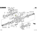 Nôž CLAAS JAGUAR 840/60/80 PRAVÁ TRÁVA 0009846710