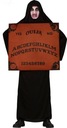 KOSTÝM FANTÓM FANTÓM OUIJA DOSKA SATAN DISCIPLÍNA HALLOWEENSKÝ KOSTÝM L