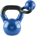 KNV12 BLUE KETTLEBELL LIATIENOVÝ VINYL HMS 12KG MODRÁ