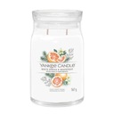 White Spruce & Grapefruit - Yankee Candle Signature - veľká vonná sviečka