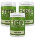 ERYTHRITOL ERYTHROLE prírodné sladidlo 0 kalórií 1500 g 1,5 kg - 3 balenia