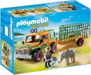 PLAYMOBIL Wild Life Ranger Off-Road s prívesom na slony Safari 6937