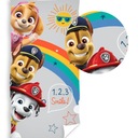 Detská osuška Paw Patrol 70x140 šedá savá plážová osuška