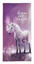 Osuška Unicorn 91 fialová 7520 70x140 Detexpol