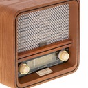 KUCHYNSKÉ RÁDIO RETRO FM ANALOGOVÉ BLUETOOTH DREVENÉ pre DOMÁCI KANCELÁRIU