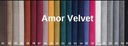 Látka MATERIÁL ZÁCLONA AMOR VELVET/