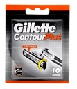 Gillette, Contour Plus Blades, 10 kusov