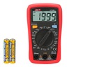 MULTIMETER PRÚDU TESTOVAČ NAPÄTIA LCD UT33B+