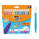 BIC KIDS BABY COULEUR VÝLETY PRE DETI SAFE Markers x12