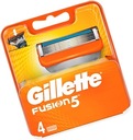 Náhradné čepele Gillette Fusion5 SKLAD 4 kusy