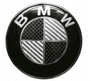 Logo BMW Emblém pre kapotu CARBON 82MM 51148132375