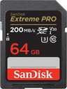 4K Movie SuperSpeed ​​​​SanDisk 64 GB SDXC SD karta