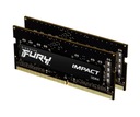 Pamäť RAM Kingston FURY Impact 32GB (2x16GB) DDR4 SODIMM 3200MHz CL20 1,2V