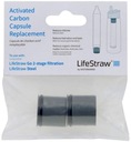 NÁHRADNÁ VLOŽKA LIFESTRAW GO CARBON CAPSULES 2 ks