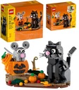 Halloweensky darček LEGO Classic 40570 Mačka a myš