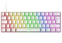 MECHANICKÁ KLÁVESNICA RGB 60% SPÍNAČ PODSVIETENIA