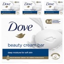 DOVE SET HĹBKO Zvlhčujúce mydlo kocka 4x90g