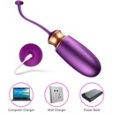 Vajíčko/vibračné Silicone Love EGG USB 10 Function / Ohrev / Voice Co