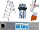Obojstranný hliníkový rebrík Krause Dopplo 2x6