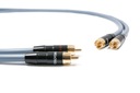 Kábel Melodika MD2R15G 2xRCA - 2x RCA Gunmetal - 1,5m