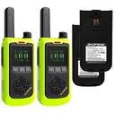 SET 2x SHORT WAVEWAY BAOFENG BF-T17 WALKIE TALKIE USB PMR ŁKI TOKI