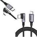 VYLEPŠENÝ RÝCHLE NABÍJACÍ KÁBEL TYPU C QC USB C 0,5 m US255 PD 60 W čierny