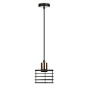 Geometrické kovové stropné svietidlo 12 cm LOFT