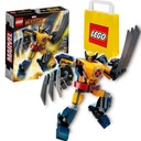 LEGO MARVEL 76202 Postavička robotického robota WOLVERINE