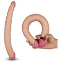 Obojstranné dildo SOLO pre páry, 36 cm penis